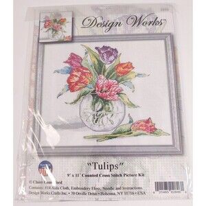 Design Works Tulips 2846 Cross Stitch Kit